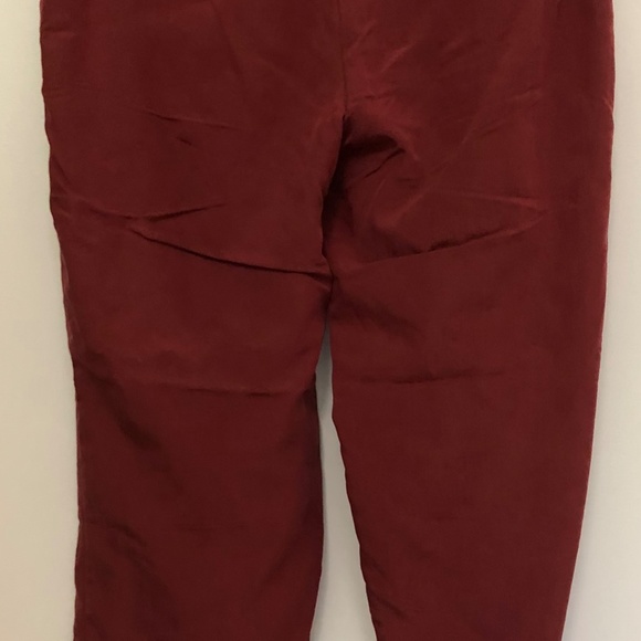 Silence + Noise Burnt Red/Orange Trouser - Picture 2 of 4